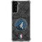 NBA Minnesota Timberwolves Dark Rust Galaxy S21 FE Clear Case